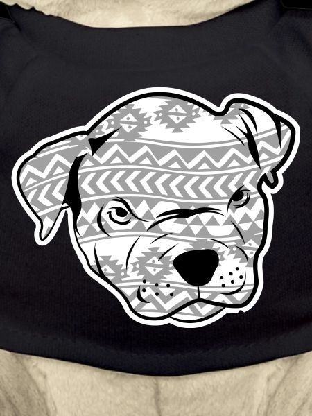 Patterned dog pet gift