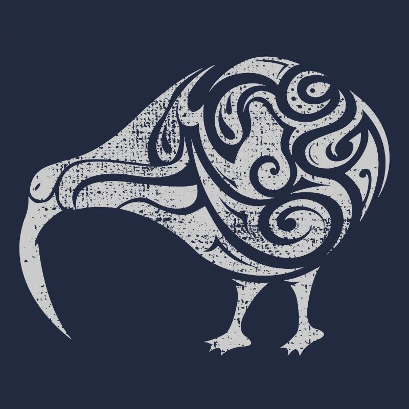 Kiwi abstrait