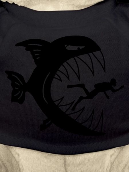 Monster Fish Eats Diver