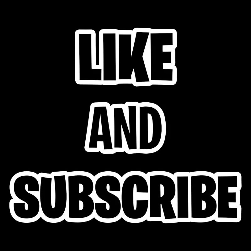 Like and Subscribe