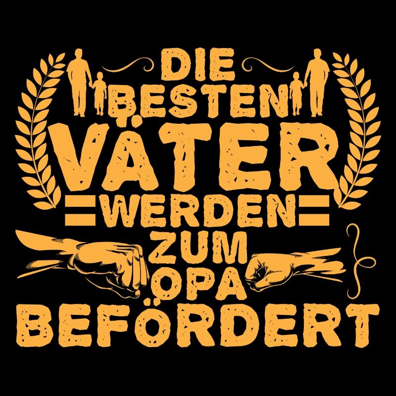 Vater Dad die besten Väter werden Opa