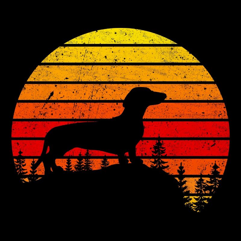 Dachshund Sunset