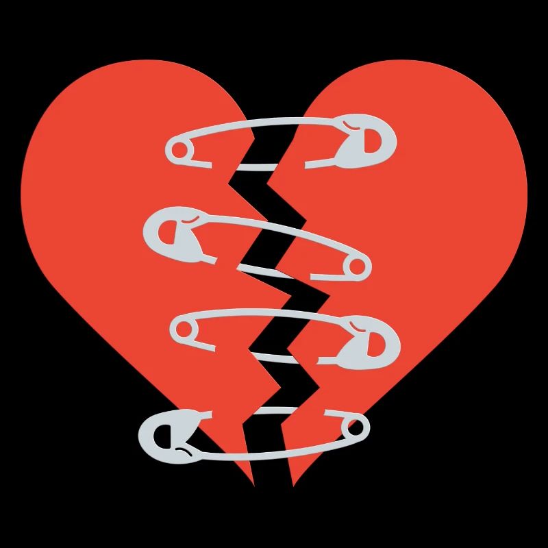 broken heart-repaired heart