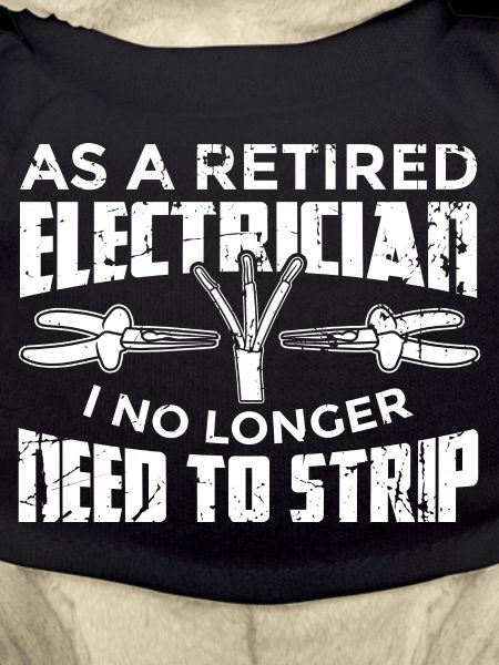 Retired electrician