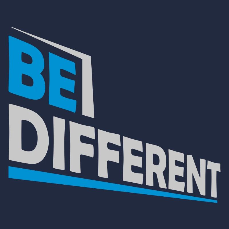 Soyez différent Logo Design