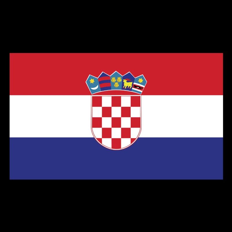 Kroatien Flagge