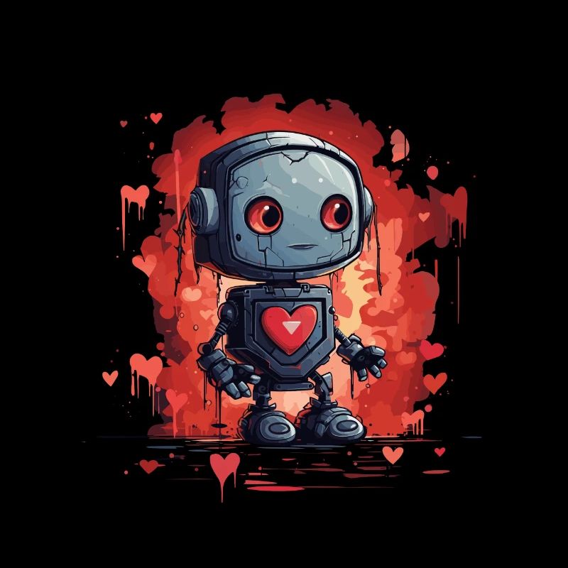 ROBOTER MIT HERZ DESIGN