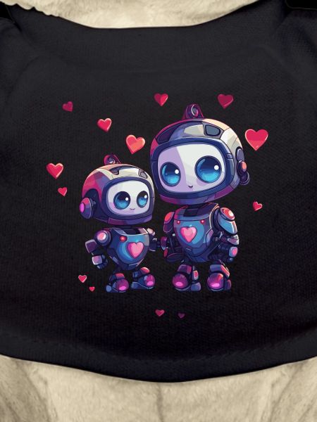 Mère robot avec conception d’enfant