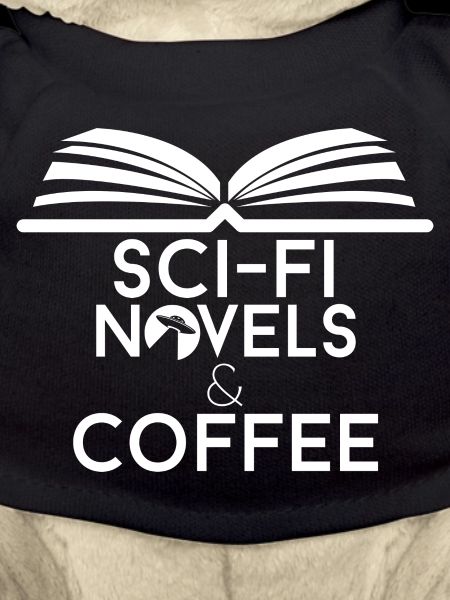 Book Lover Sci-Fi, Romane und Kaffee