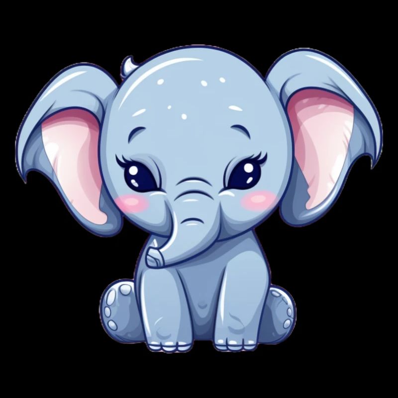 Kawaii Elefant