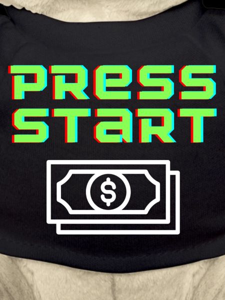 Press Start Retro Arcade Bill