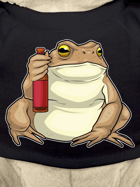 Frosch Flasche Bier