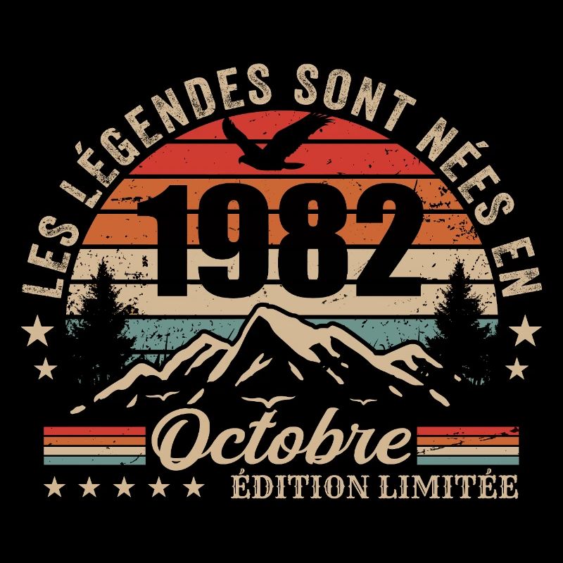 October 1982 Birthday Gift 1982 October 1982