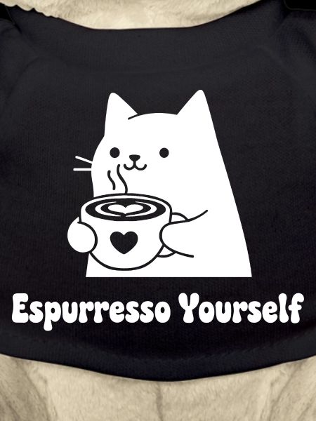 Espresso Yourself Cat Motif