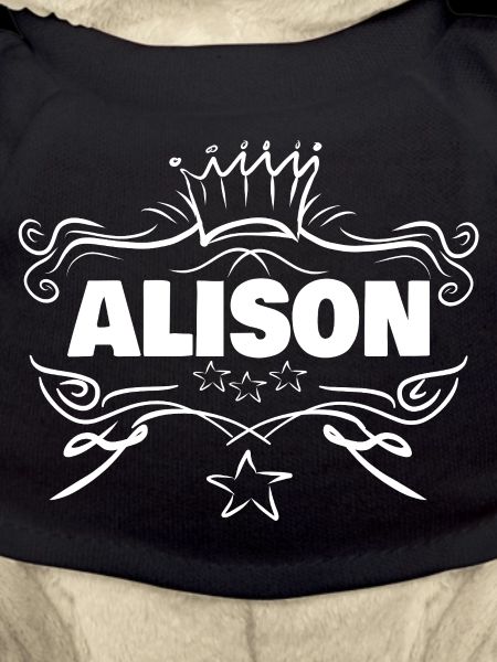 Alison as a baby