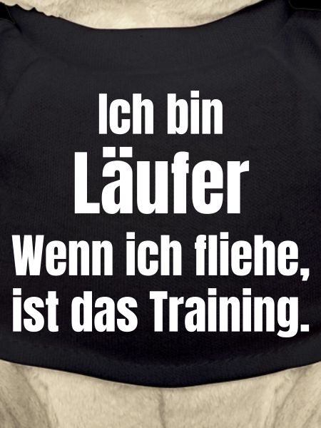 Ich bin Läufer Training Motivation