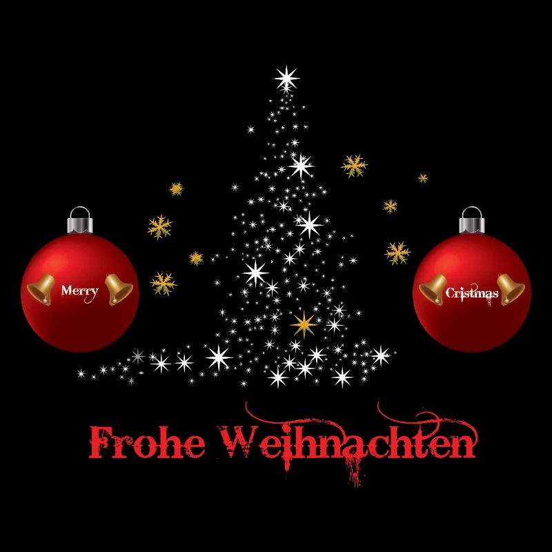Frohe Weihnachten Ornamentbaum, Weihnachtsgeschenk