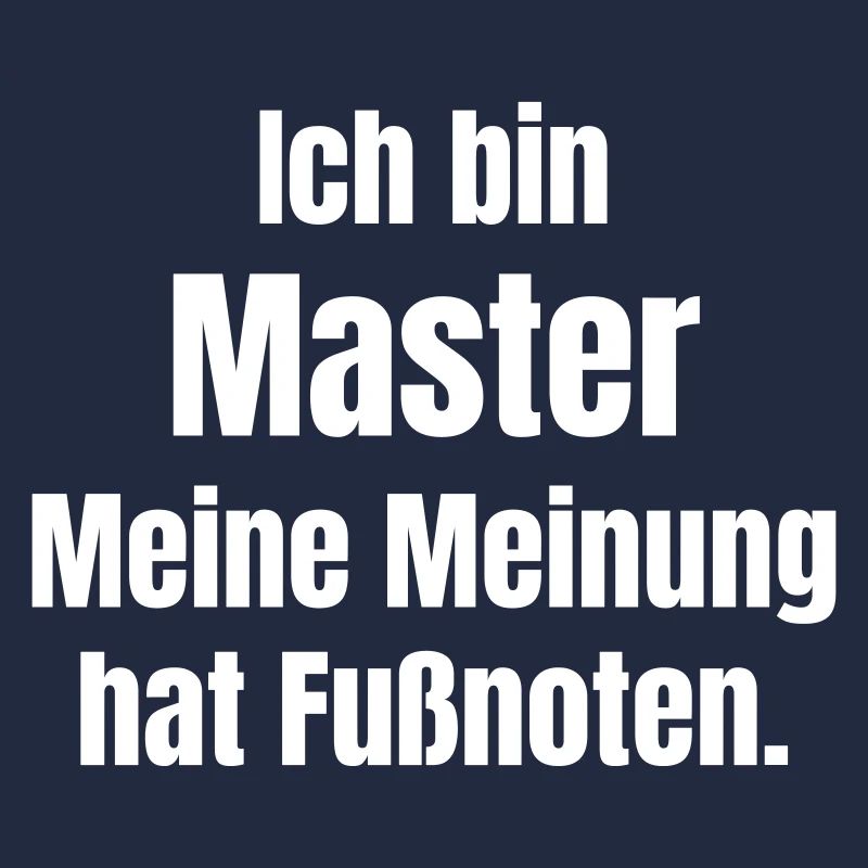 Je suis un maître – mon avis a des notes de bas de page