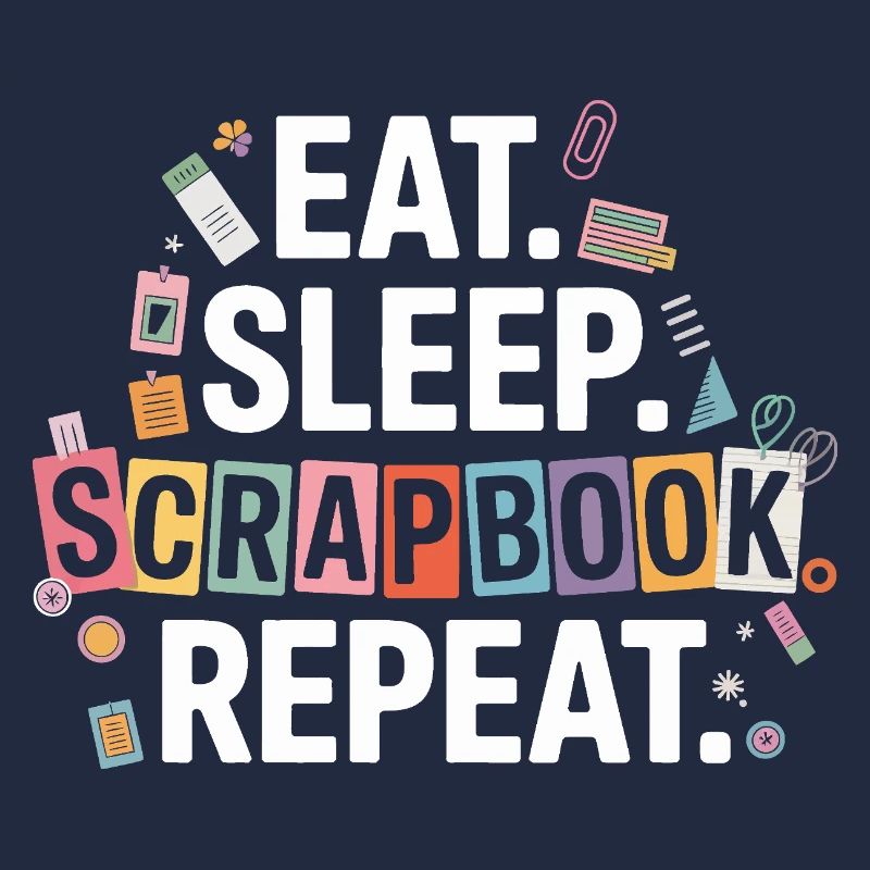 Eat Sleep Scrapbook Repeat