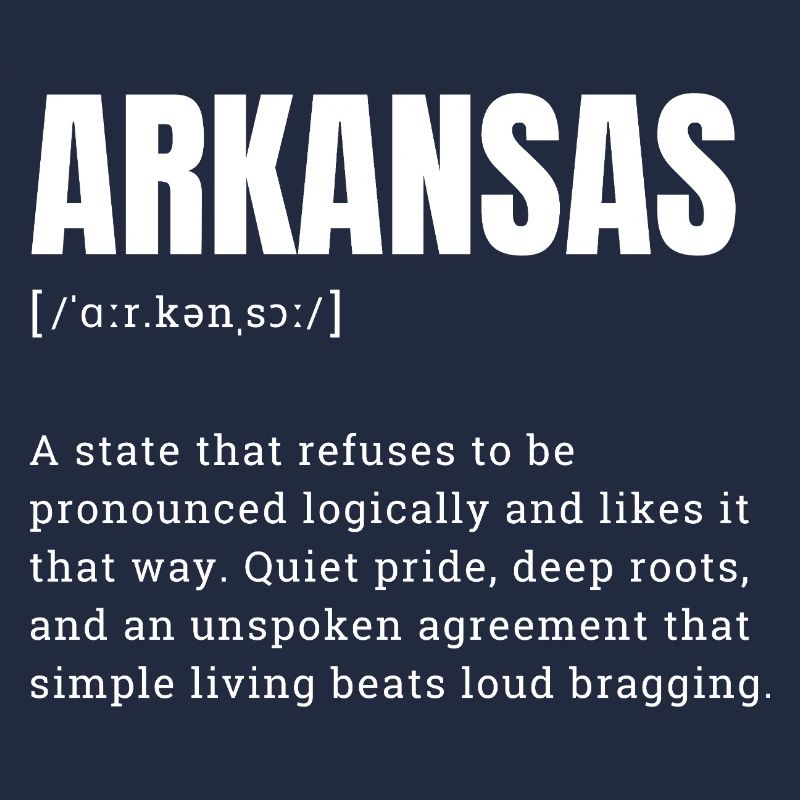 Arkansas Bold State Pride