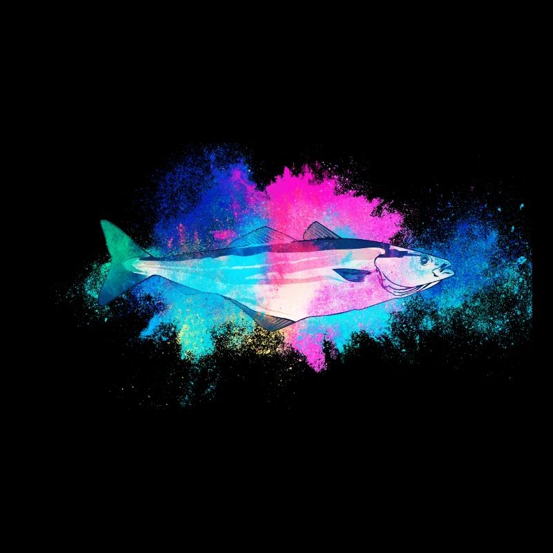 Fisch Köhler farbenfroh