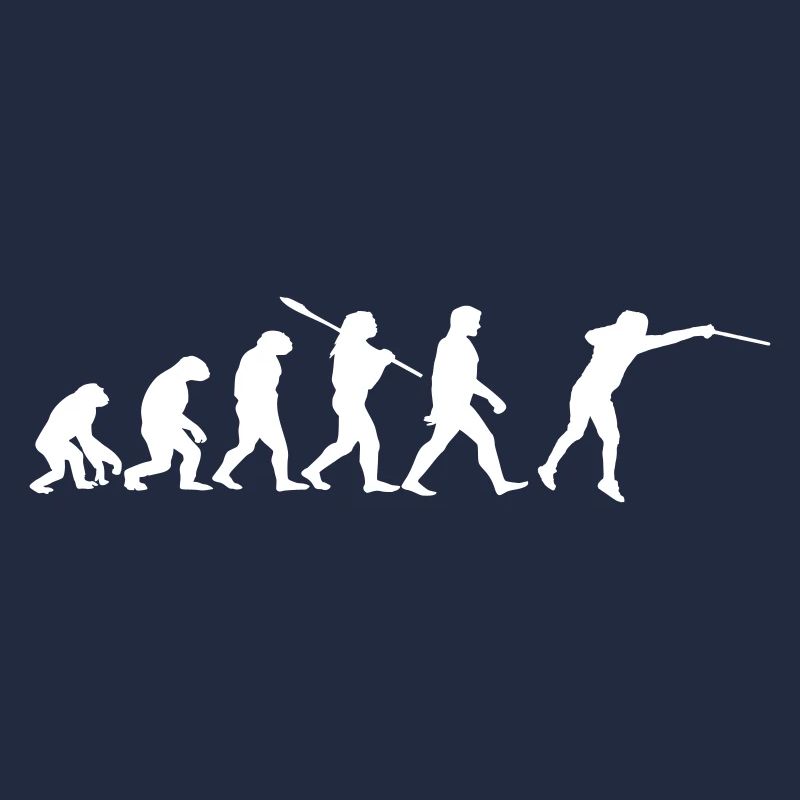 Fechten Evolution Fechter Fechterin | Geschenkidee