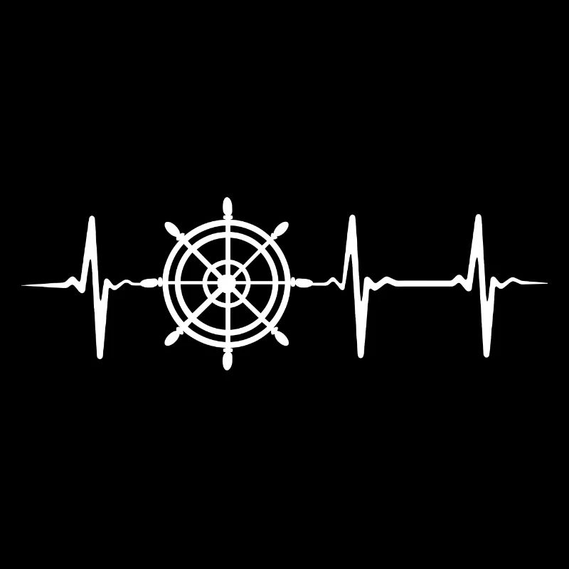 Heartbeat Ship Wheel Ship Rudder