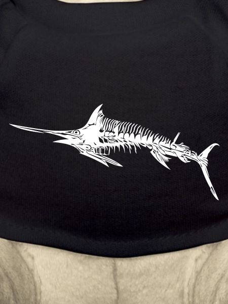 Swordfish skeleton
