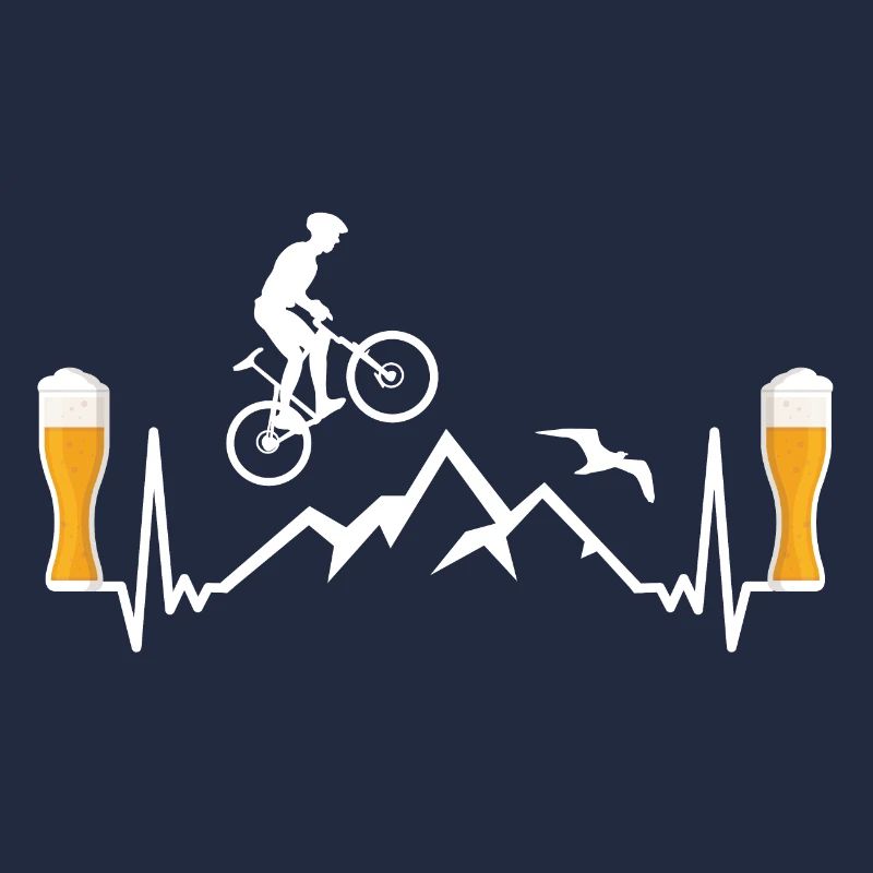 Idée cadeau VTT ECG et bière de blé