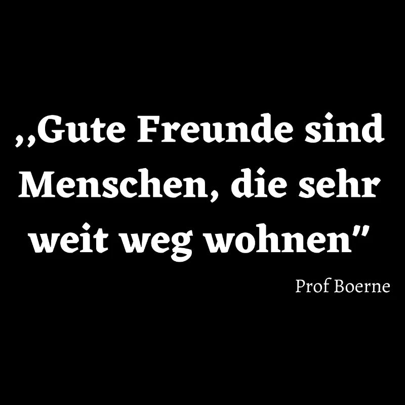 Professor Boerne Zitat