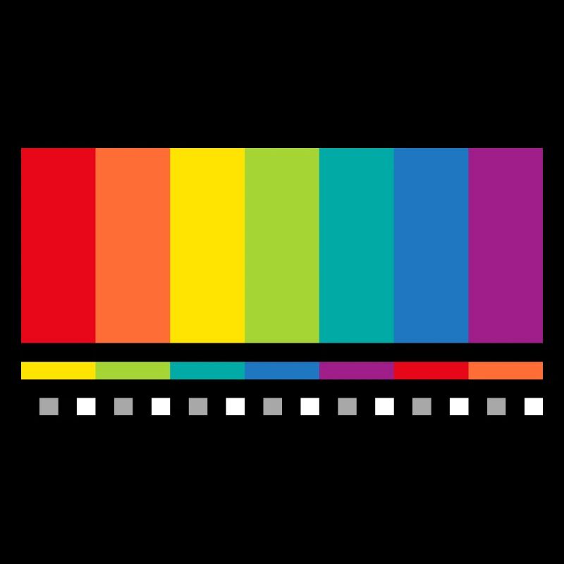 Fernseher Testbild Big Bang Screenshot Mac Display