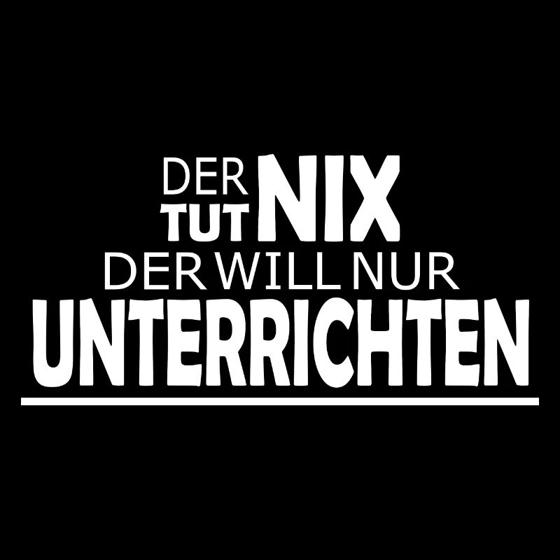 Lehrer T-Shirt Schule Unterricht unterrichten
