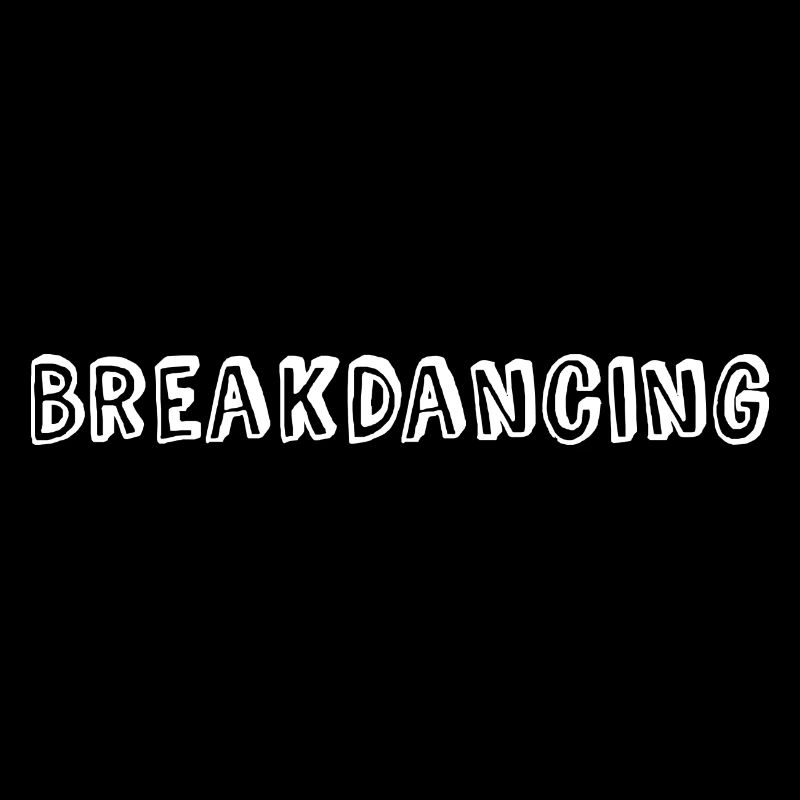 Breakdance-Kleidungsstück