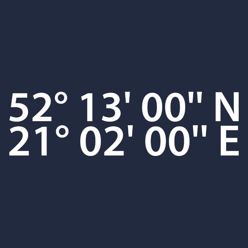 Coordonnées de Varsovie