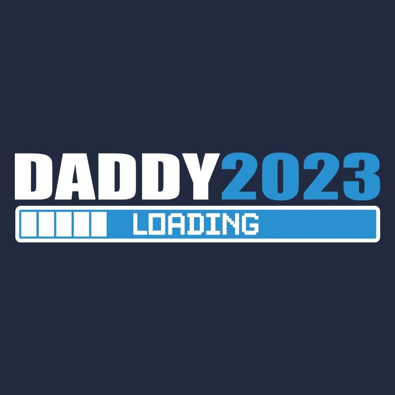Daddy 2b 2023 loading pregnancy announcement gift