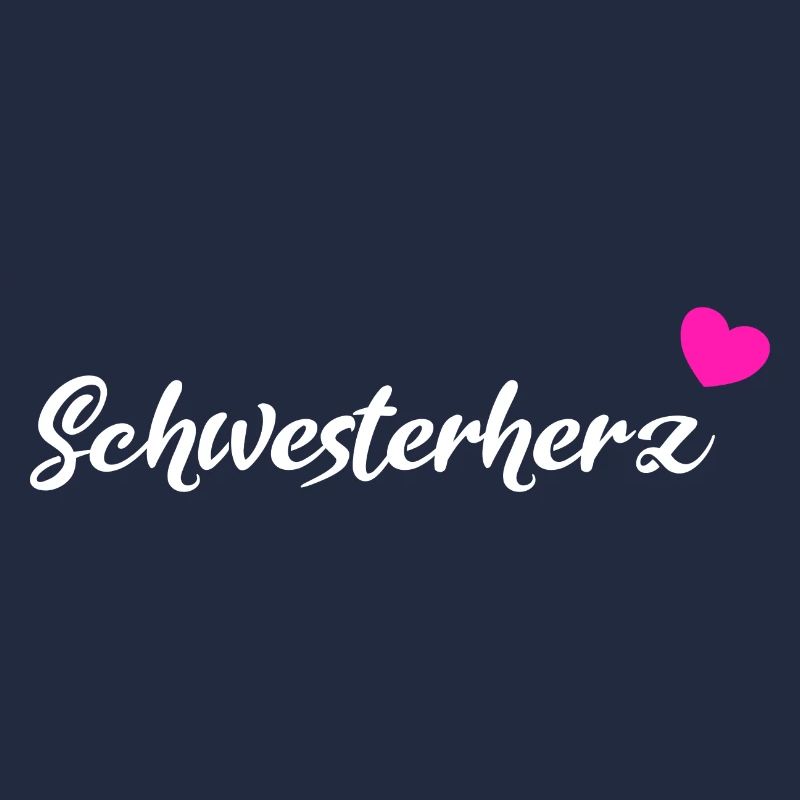 Schwesterherz Geschenk White