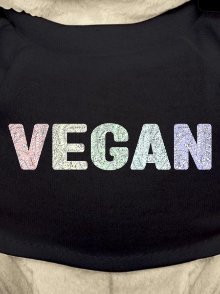 Vegan - botanical pattern - pastels