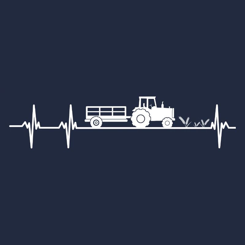 Traktor-Herzschlag