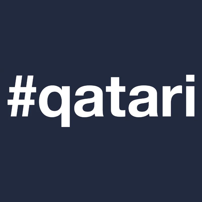 QATARI Qatar Hashtag