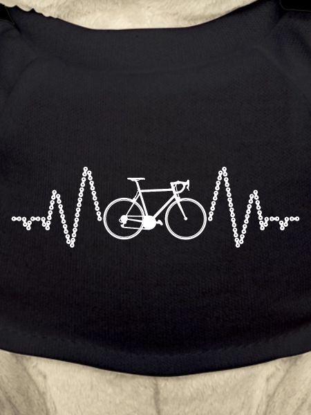 Cyclist heartbeat ECG