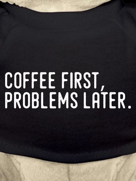 Kaffee erst Probleme später