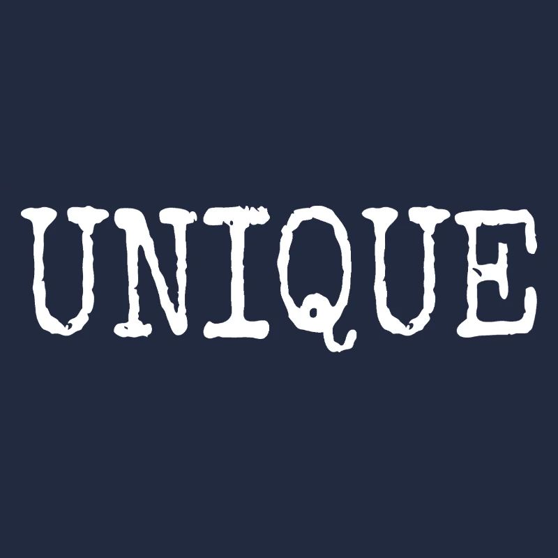 unique, unique, unique valeur de soi unique