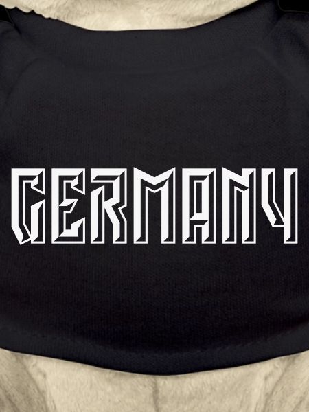 Germany Lettering (Relief / 3D / White)
