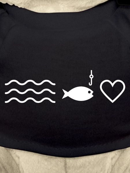 Wasser Fisch und Herz Angler