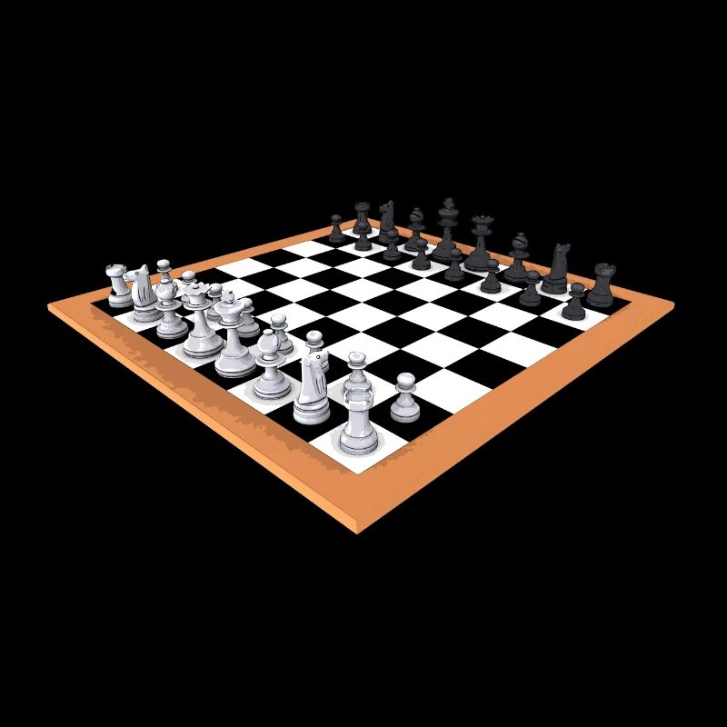 Chess game, playing chess, chess sport