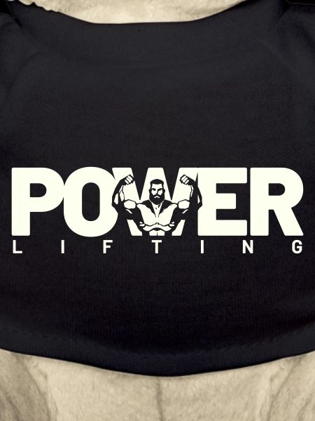 power lifting white