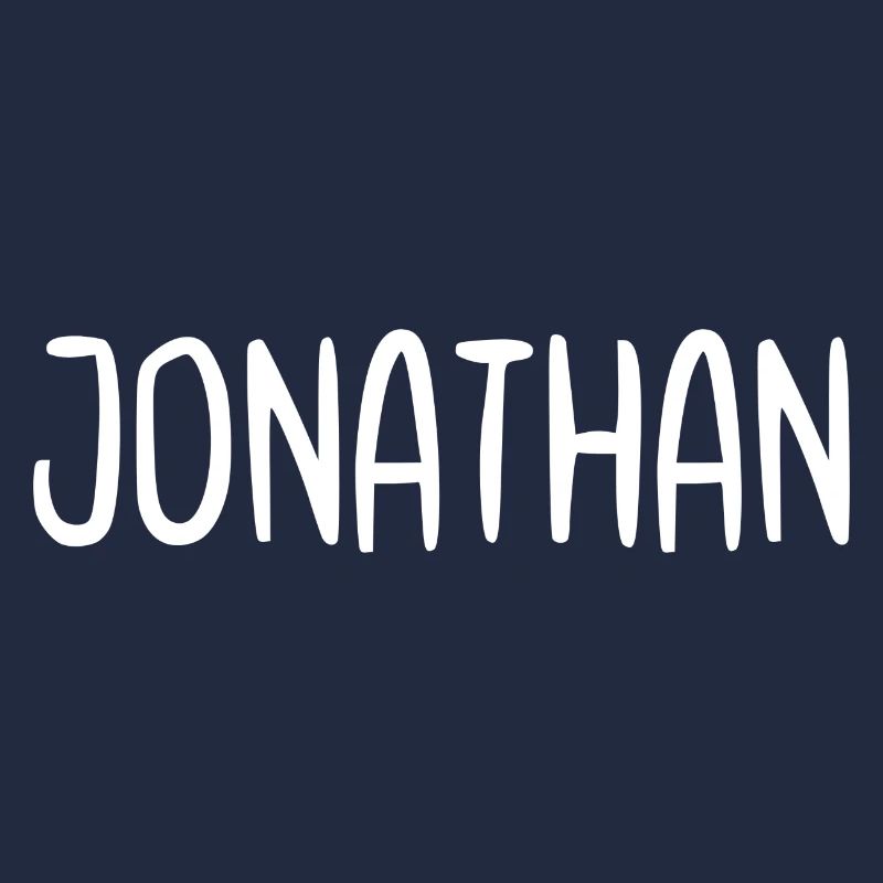 Jonathan Custom Name Schriftart Text Geburtstag