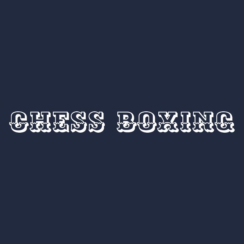 Chess boxing box jeu d'échecs