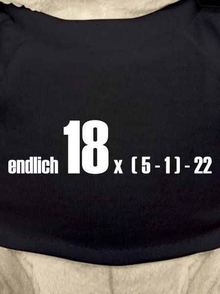 endlich 18 oder doch 50?