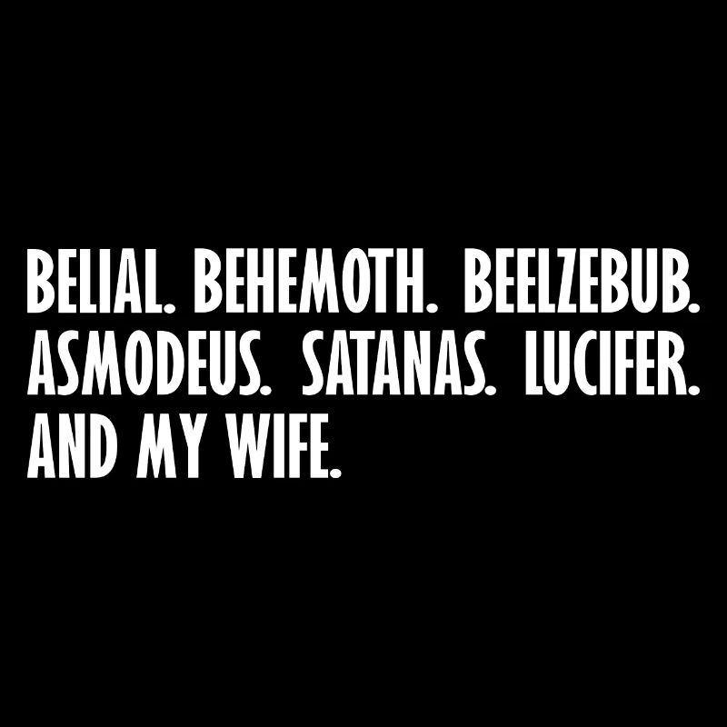 Satan and My Wife